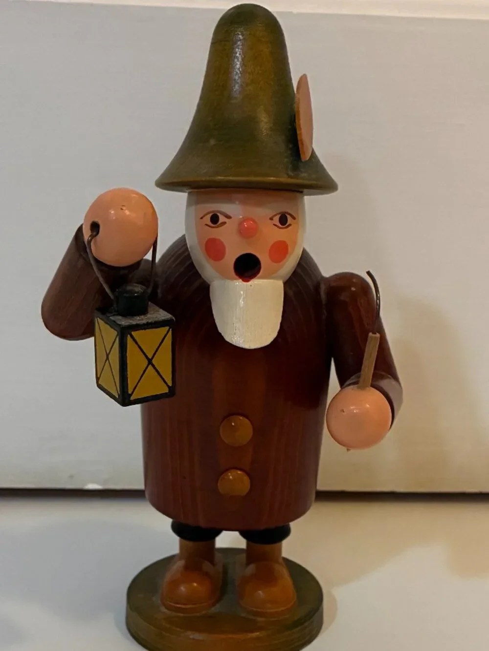 Traditional German Räuchermännchen (incense smoker)